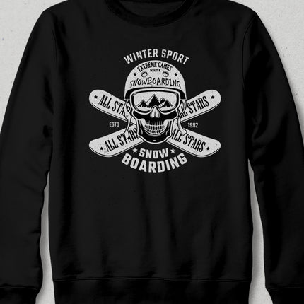 Skull board sweatshirt - basmatik.com