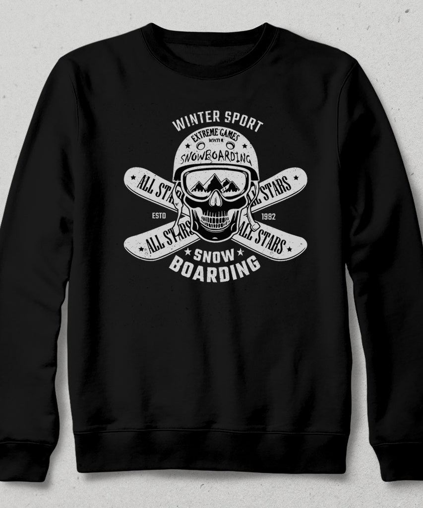 Skull board sweatshirt - basmatik.com