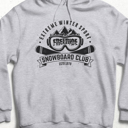 Snowboard kapşonlu - basmatik.com