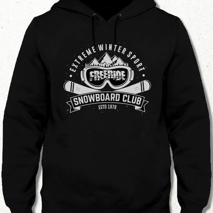 Snowboard kapşonlu - basmatik.com