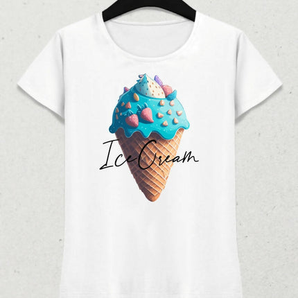 Dondurma T-shirt - basmatik.com
