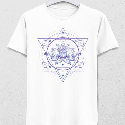 Sacred geometry tişört - basmatik.com