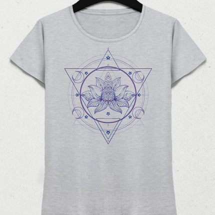 Sacred geometry tişört - basmatik.com