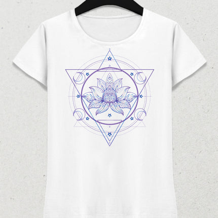 Sacred geometry tişört - basmatik.com