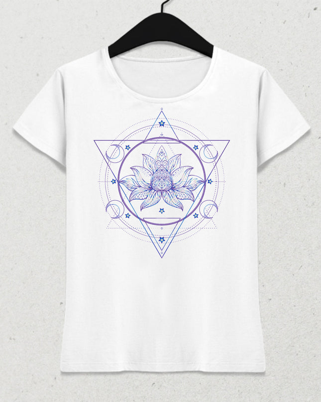 Sacred geometry tişört - basmatik.com