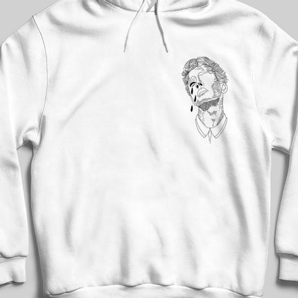 Sadboys Beyaz Kapşonlu - basmatik.com