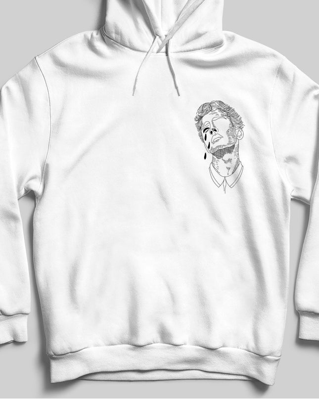 Sadboys Beyaz Kapşonlu - basmatik.com