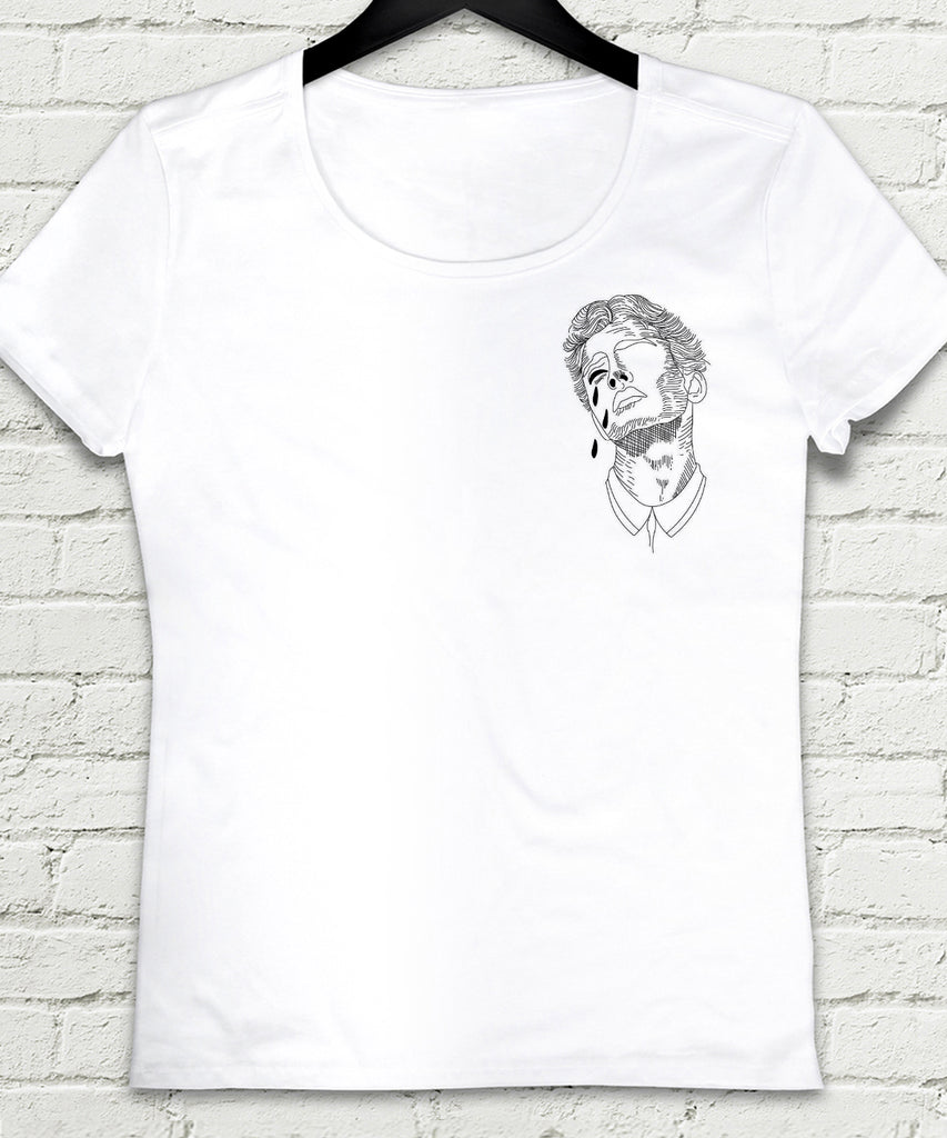 Sadboys Beyaz Tişört - basmatik.com