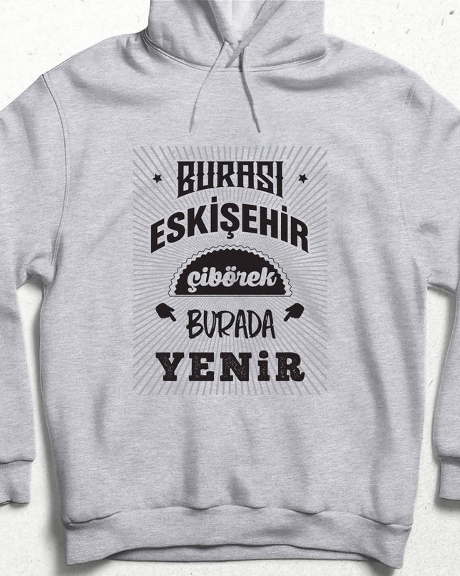 Kapüşonlu Sweatshirt - Burası Eskişehir - 5 - basmatik.com