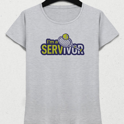 Servivor kadın tişört - basmatik.com