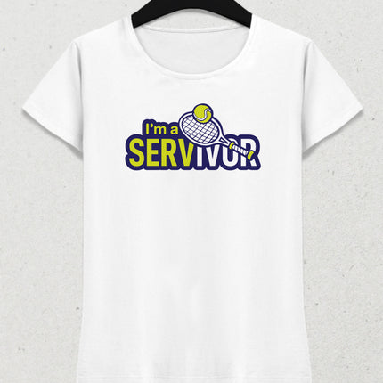 Servivor kadın tişört - basmatik.com