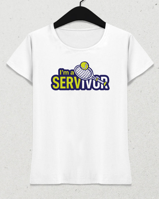 Servivor kadın tişört - basmatik.com