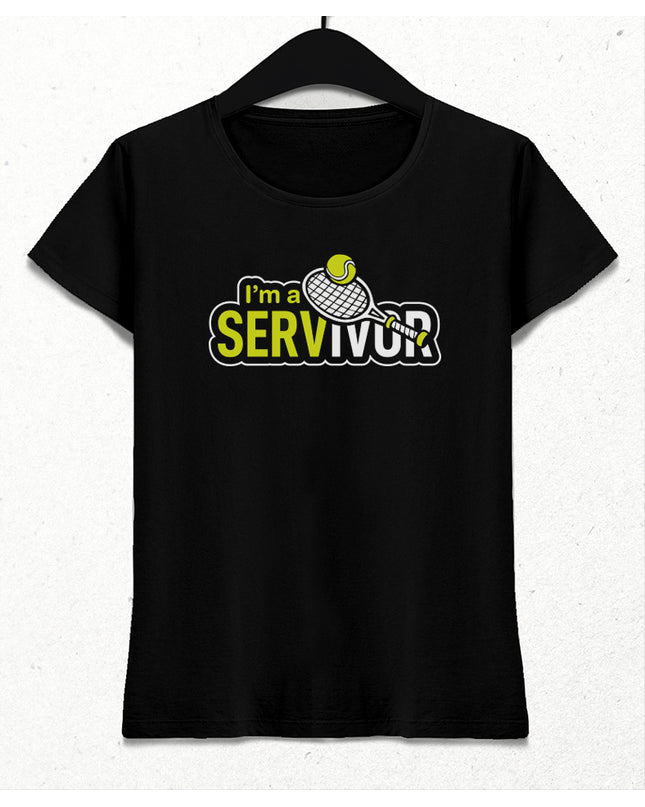 Servivor kadın tişört - basmatik.com