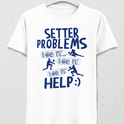 Setter problems tişört - basmatik.com