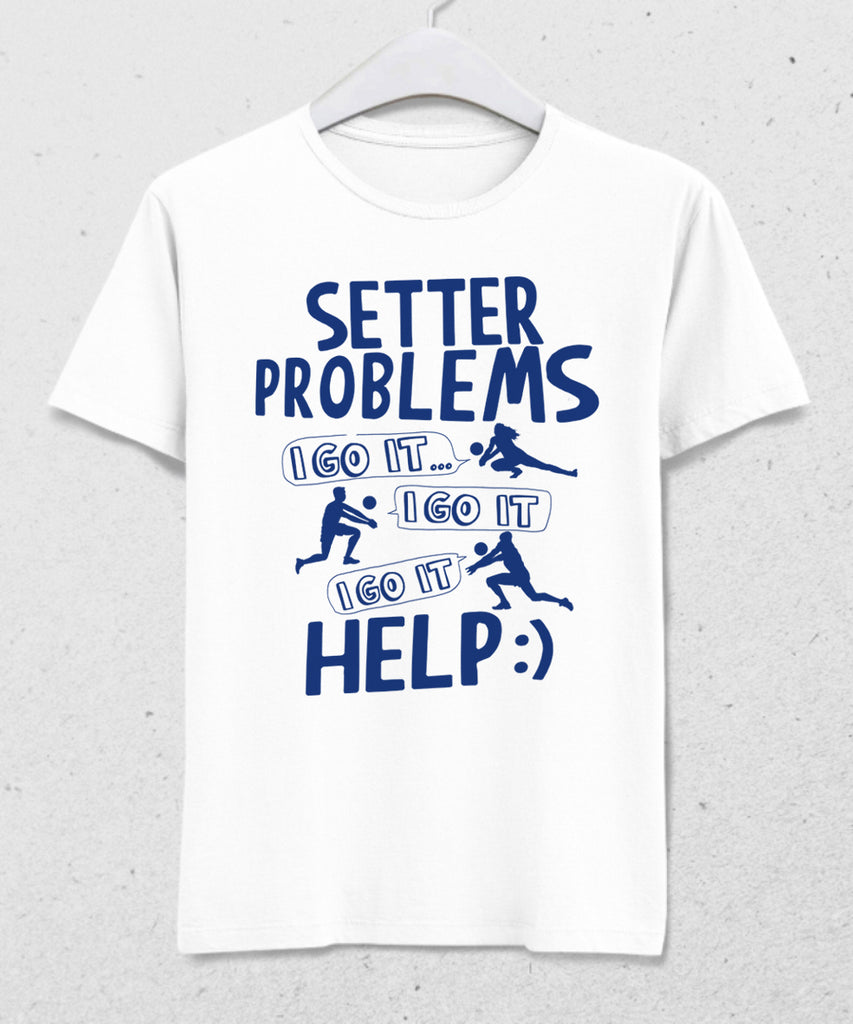 Setter problems tişört - basmatik.com