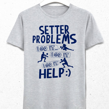 Setter problems tişört - basmatik.com