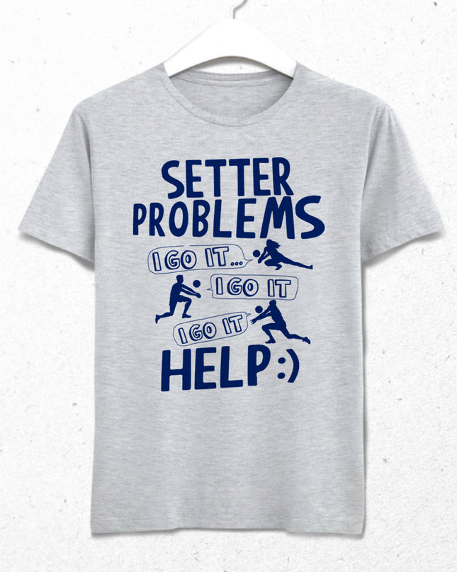 Setter problems tişört - basmatik.com