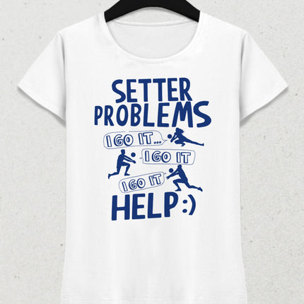 Setter problems tişört - basmatik.com