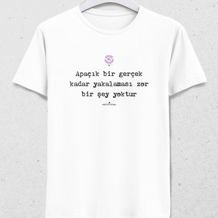 Sherlock Holmes replik tişört - basmatik.com