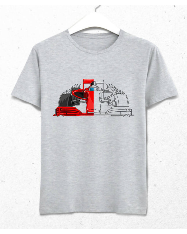 Racing Car V2 Erkek Tişört - basmatik.com