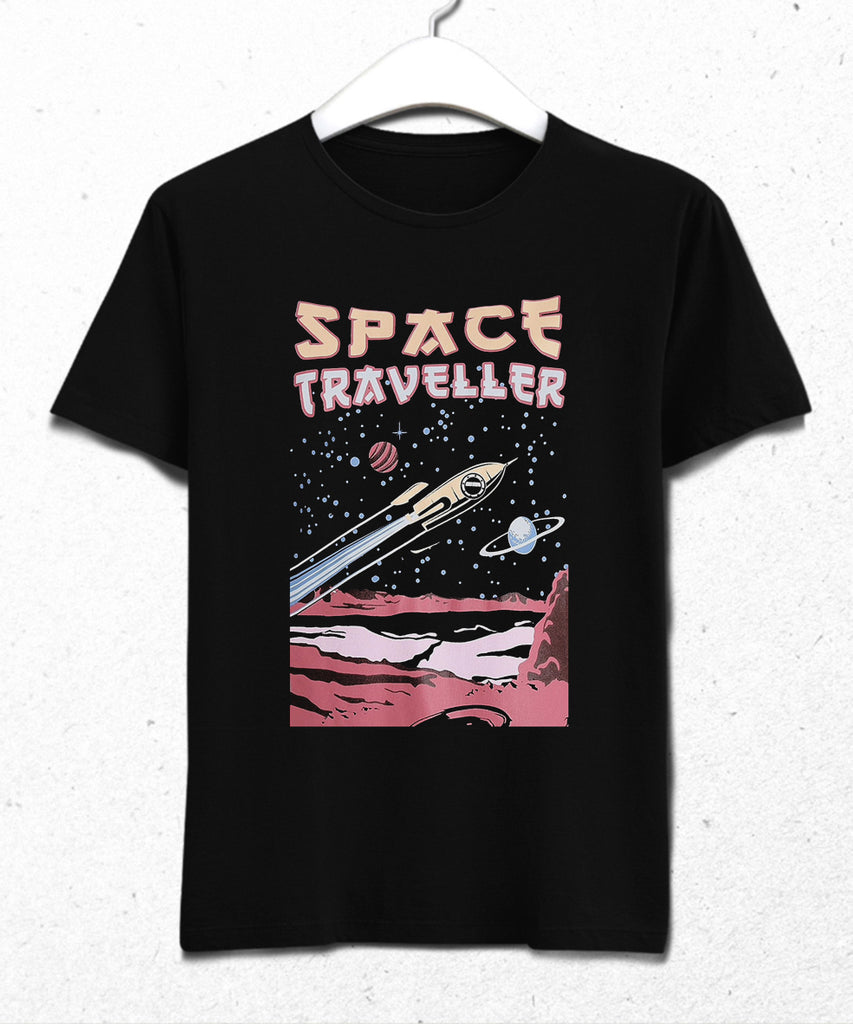 Space Traveller tişört - basmatik.com