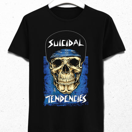 Suicidal blue tişört - basmatik.com