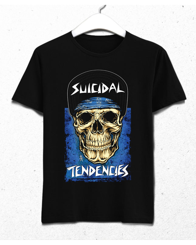 Suicidal blue tişört - basmatik.com
