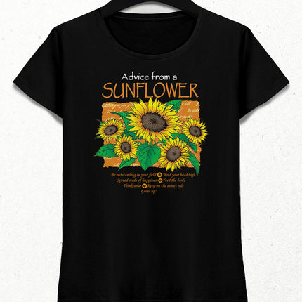 Sunflower tişört - basmatik.com