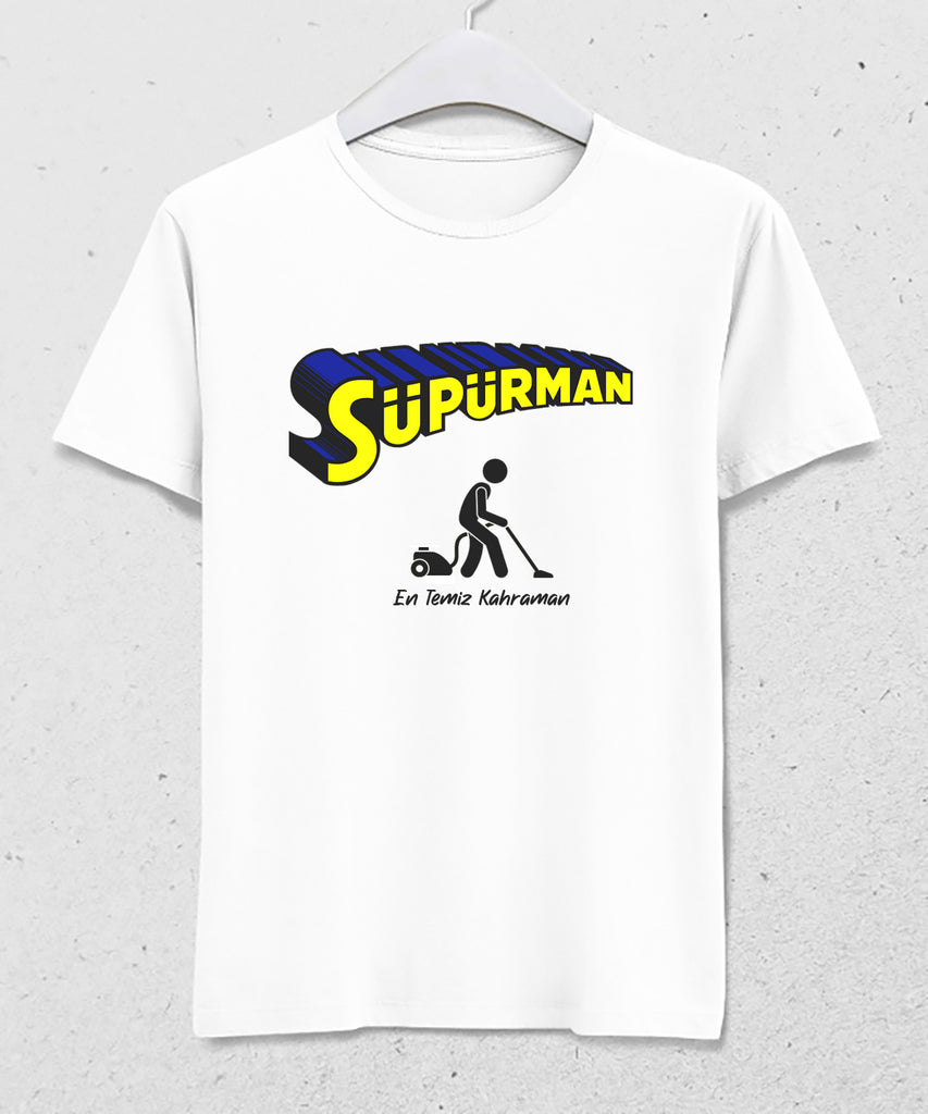 Superman is the cleanest hero t-shirt