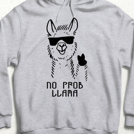 No Probe Llama Hooded Sweatshirt