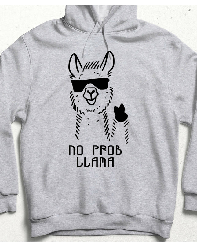 No Probe Llama Hooded Sweatshirt