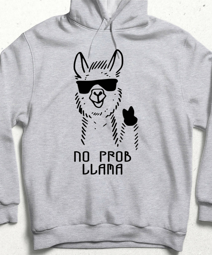 No Probe Llama Hooded Sweatshirt