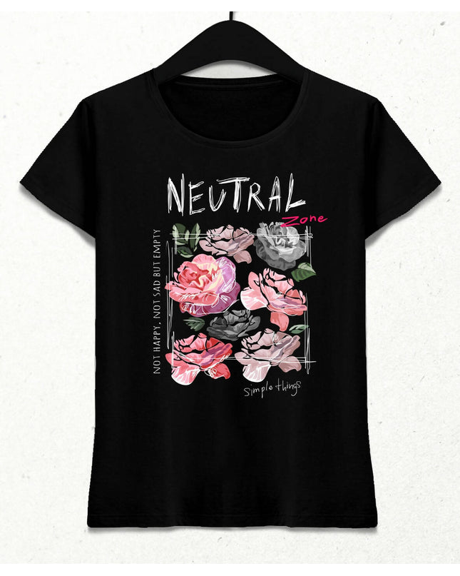 Neutral Zone Kadın Streetwear Tasarım T-shirt