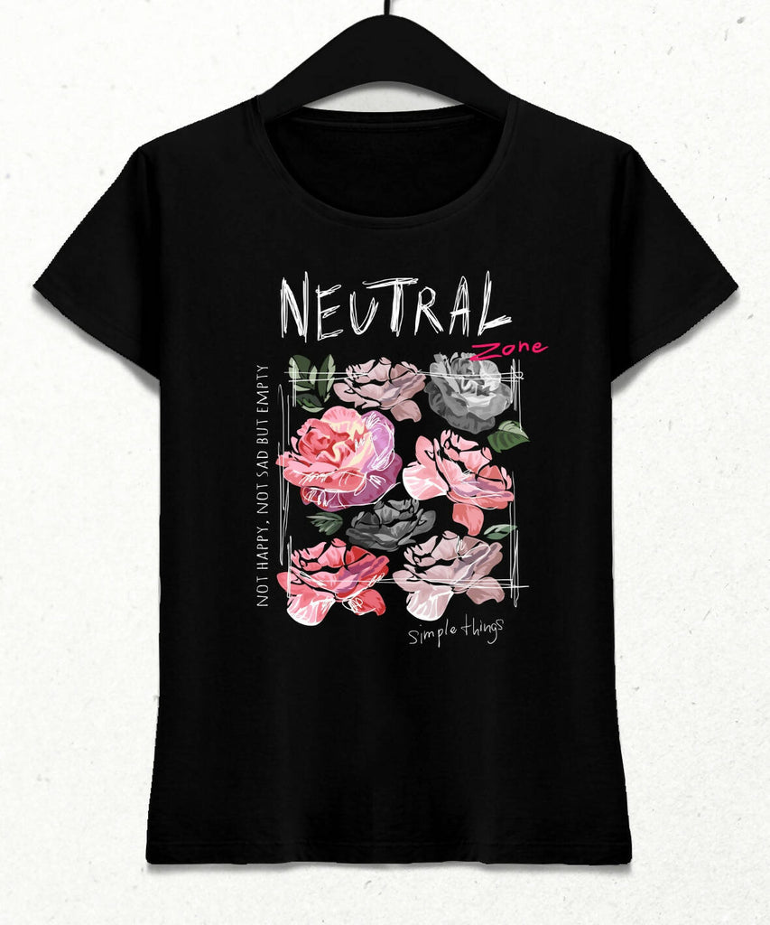 Neutral Zone Kadın Streetwear Tasarım T-shirt