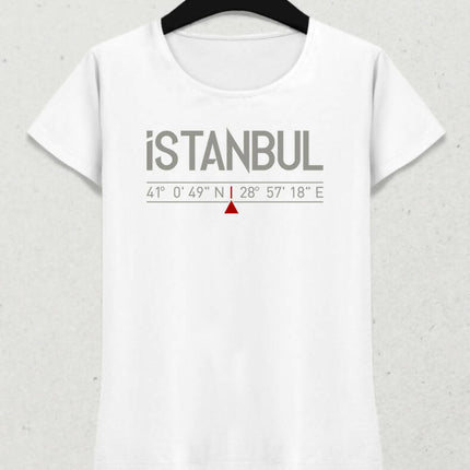 Istanbul Coordinates Women's T-Shirt