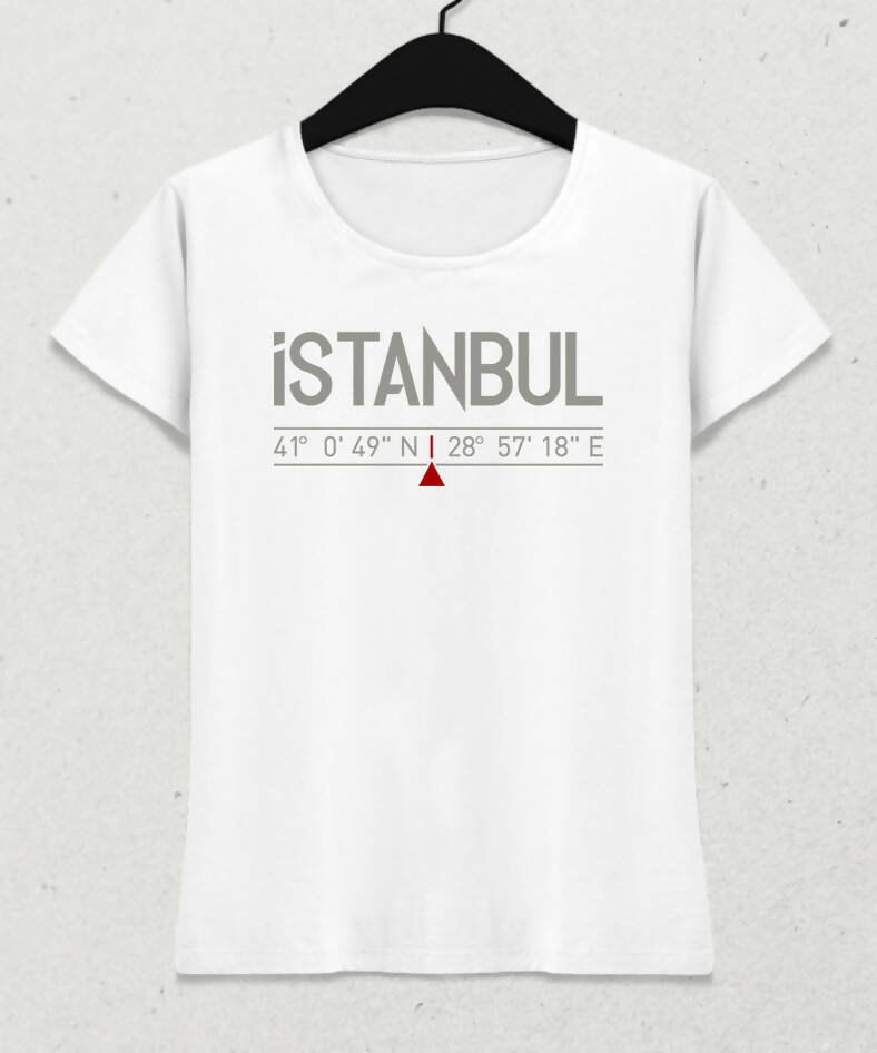 Istanbul Coordinates Women's T-Shirt