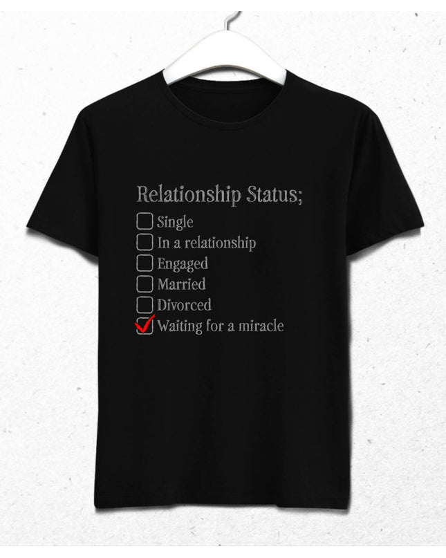 Relationship Status Erkek Tişört - basmatik.com