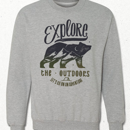 The outdoors sweatshirt - basmatik.com