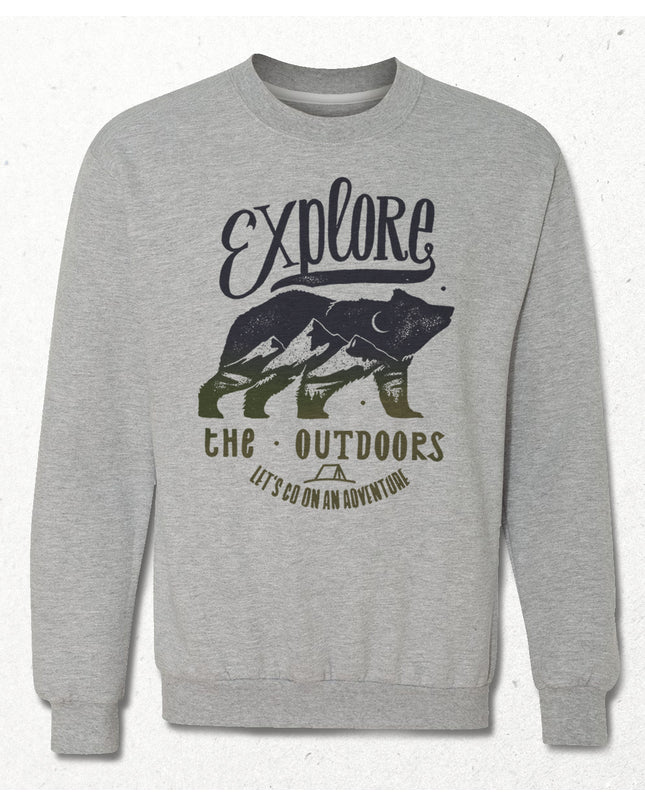 The outdoors sweatshirt - basmatik.com