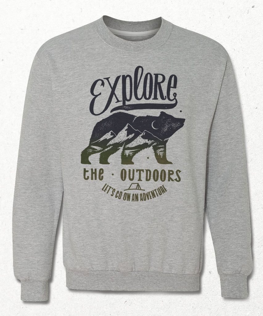 The outdoors sweatshirt - basmatik.com