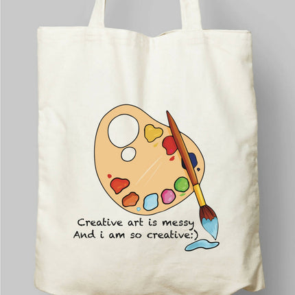 Yaratıcı Ressam Bez Çanta - basmatik.com