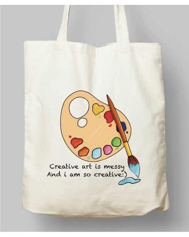 Yaratıcı Ressam Bez Çanta - basmatik.com