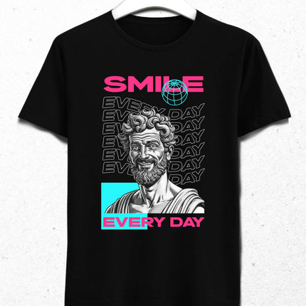 Smile Everyday Streetwear Retro Futuristic Design