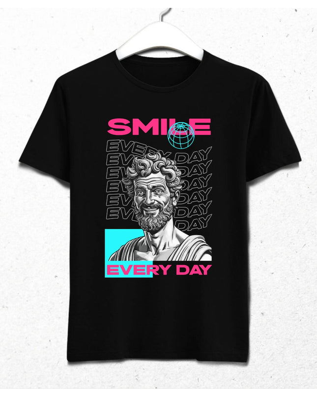 Smile Everyday Streetwear Retro Futuristic Design