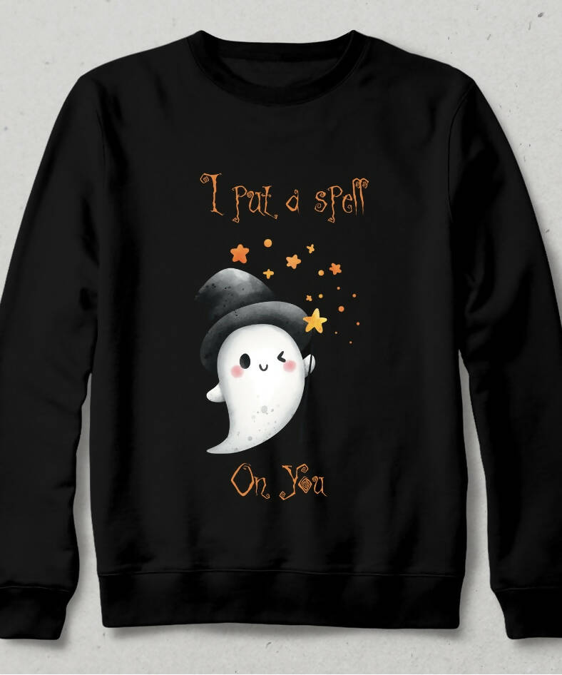 I Put a Spell On You Ghost Sweatshirt