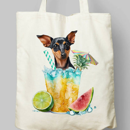 Dogs Summer Themed Tote Bag 5