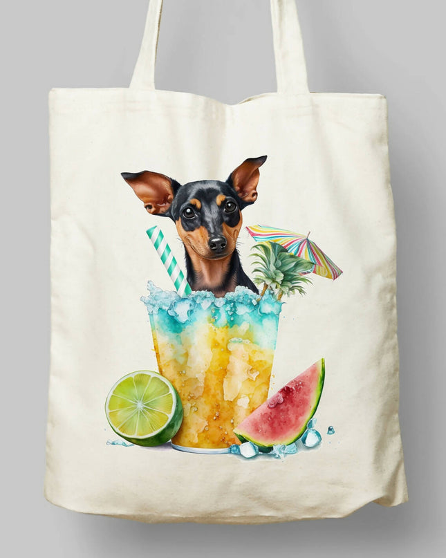 Dogs Summer Themed Tote Bag 5
