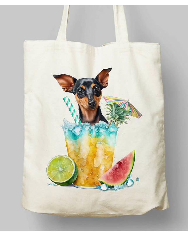 Dogs Summer Themed Tote Bag 5