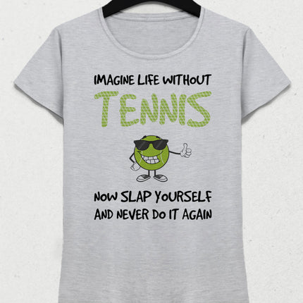 Tennis life kadın tişört - basmatik.com