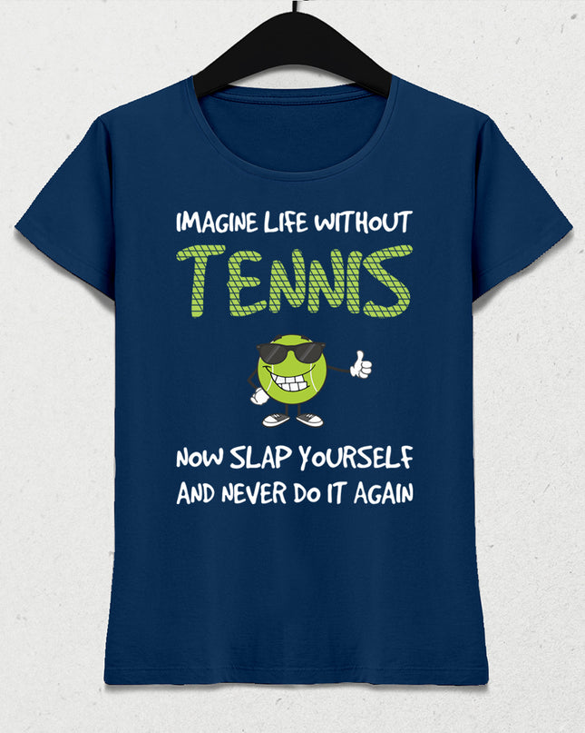 Tennis life kadın tişört - basmatik.com